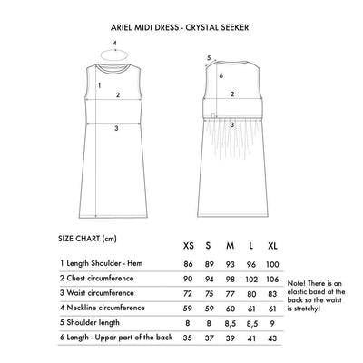 Crystal Seeker Ariel Midi Dress