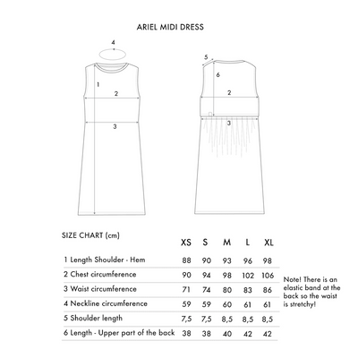 Ariel Midi Dress - Almandine