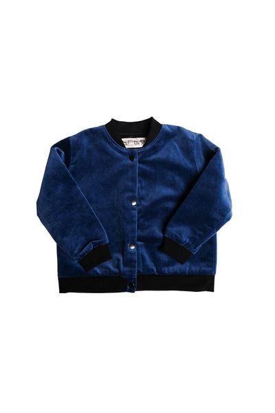 Buy online our sustainable clothing Jacket Kids' Alpakka Jacket - Blue Velvet - MORICO