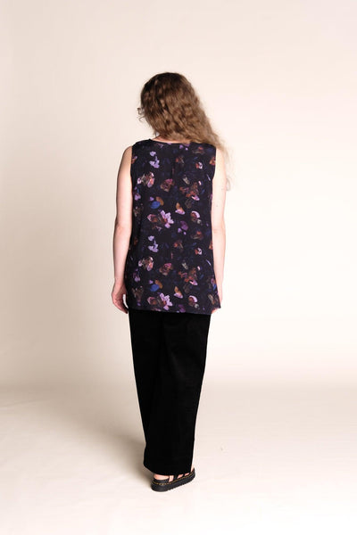 Buy online our sustainable clothing Top Luna Top - Dark Matter - MORICO