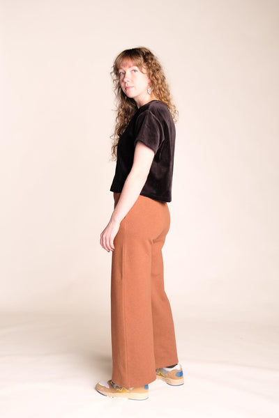 Buy online our sustainable clothing Trousers Luna Trousers - Copper - MORICO