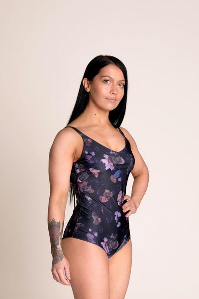 Buy online our sustainable clothing Swimwear Revival One Piece - Dark Matter - MORICO