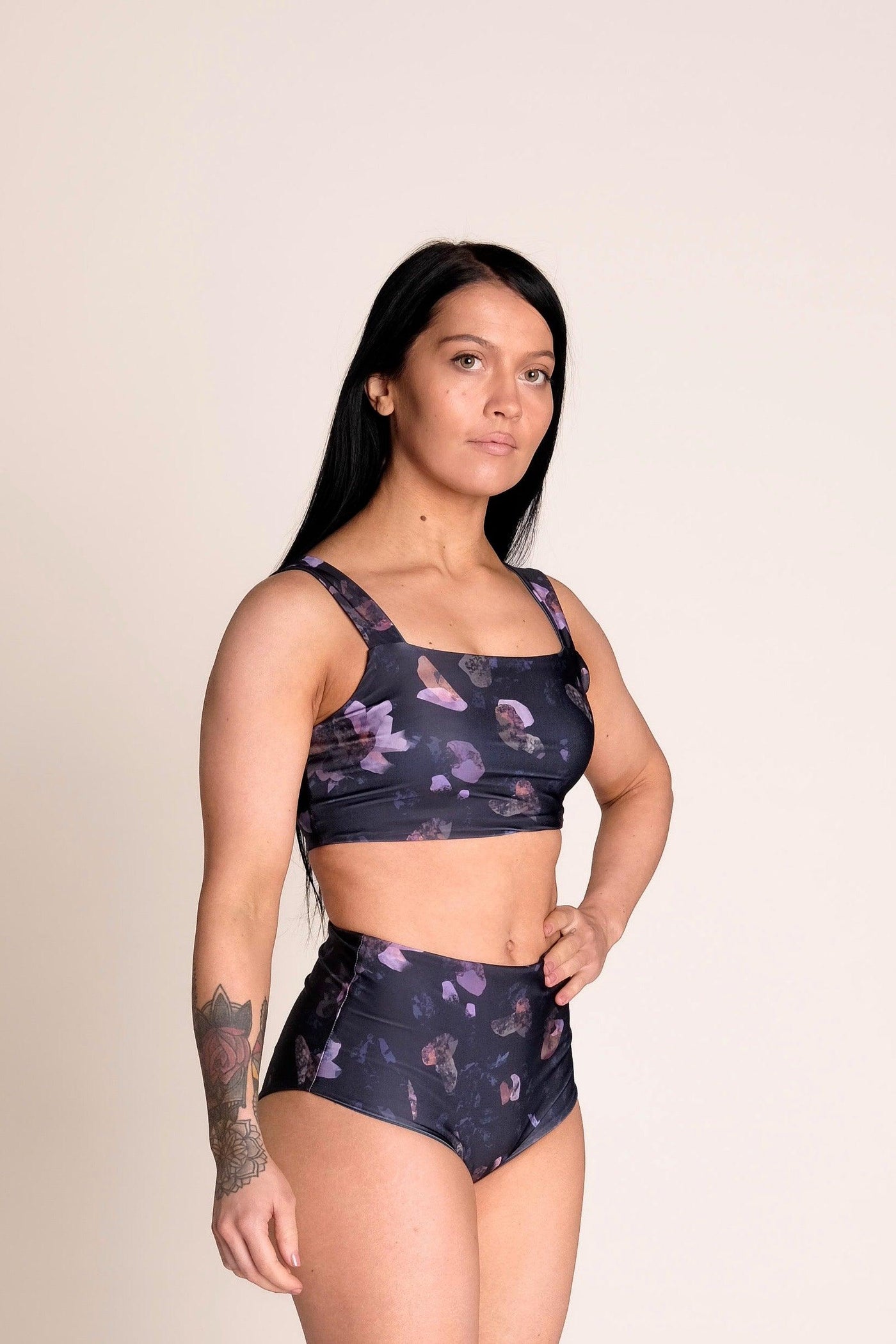 Buy online our sustainable clothing Swimwear Sunny Top - Dark Matter - MORICO