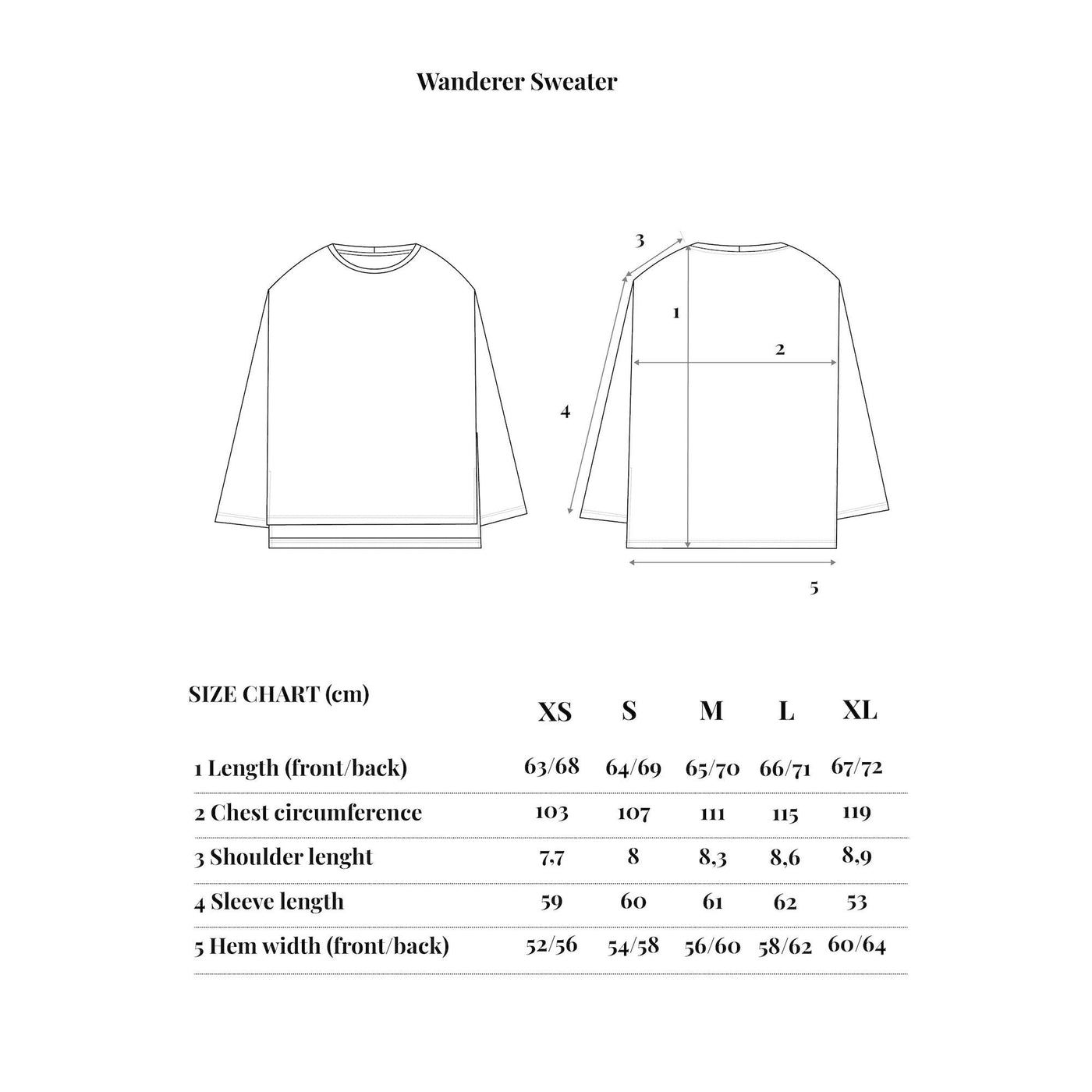 Buy online our sustainable clothing Sweater Wanderer Sweater - Kultakero - MORICO